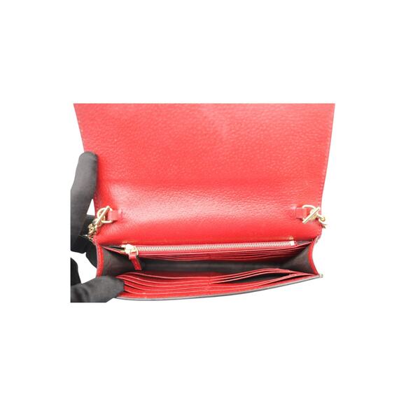 Gucci GG Supreme Monogram Tian Wallet On Chain - Picture 5 of 5